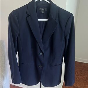 Ann Taylor Classic Dark Blue Blazer